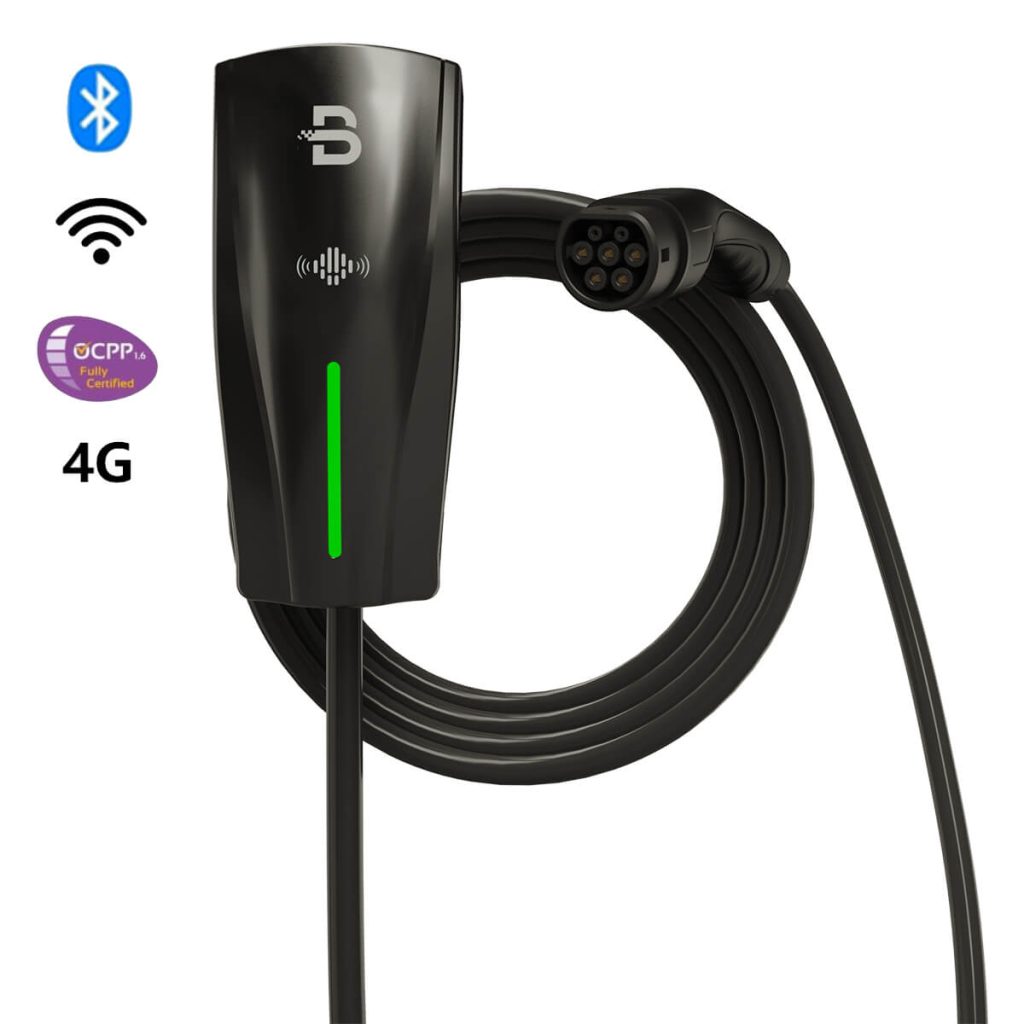BENY AC EV Smart Wallbox kábellel 3 fázisú 22 kW 4G OCPP1.6J