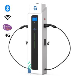 BENY EV Töltő kábellel Floor-mounted Dual 3 fázisú 11 kW 4G OCPP1.6J
